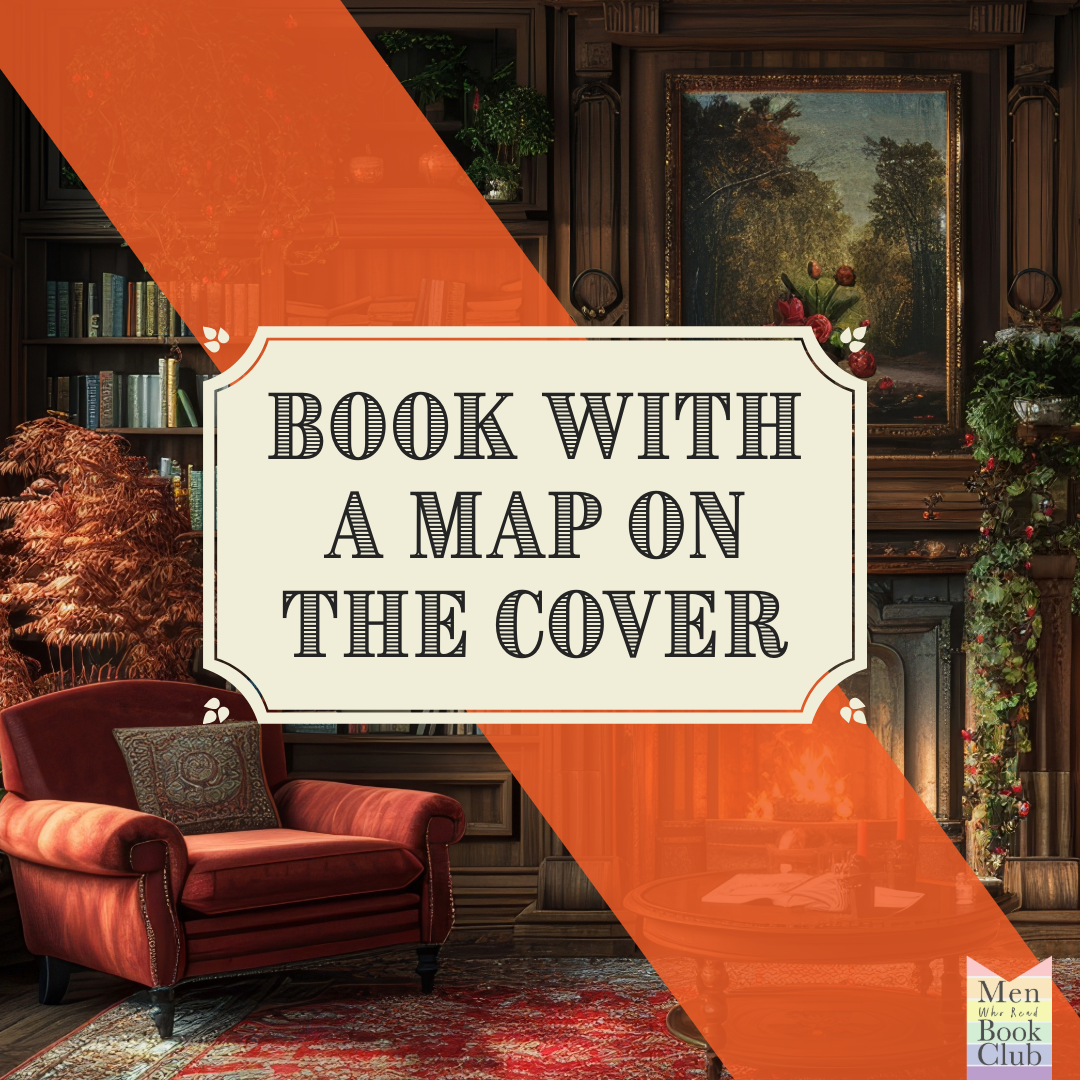 Book with a map on the cover