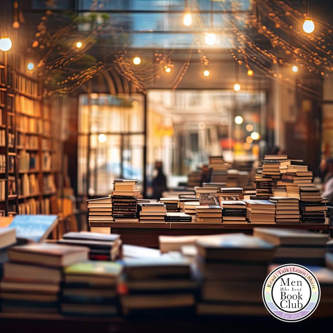 Interior of a used book store