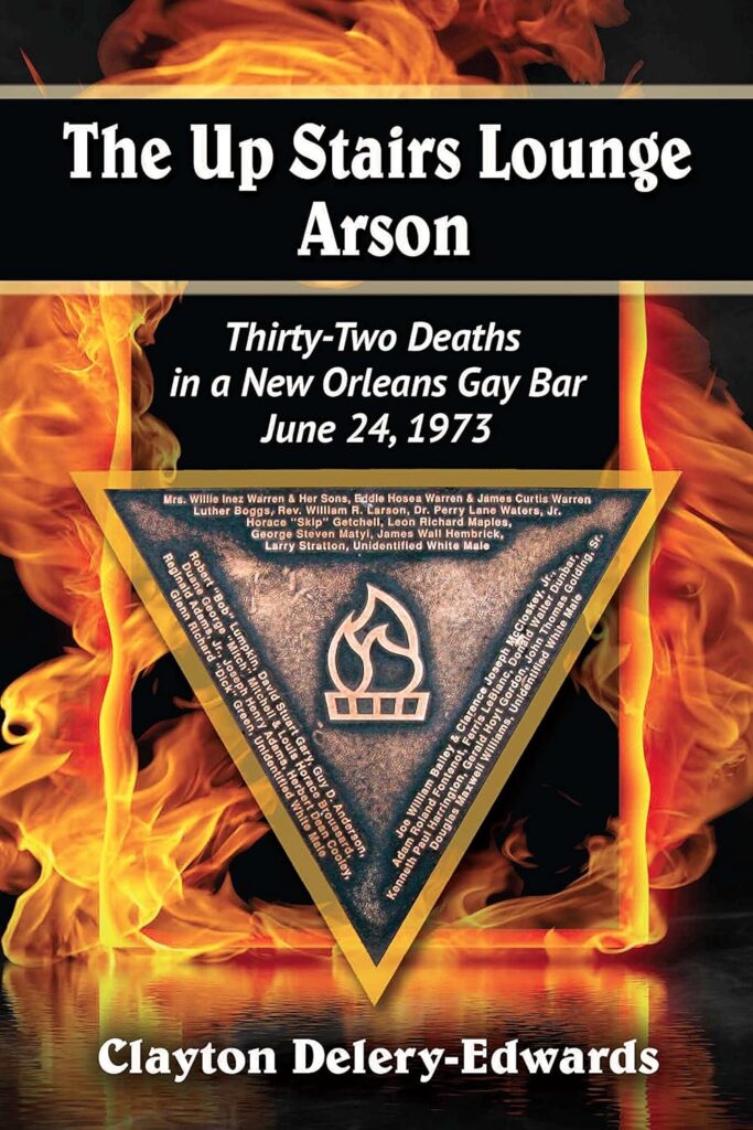 The Up Stairs Lounge Arson book cover