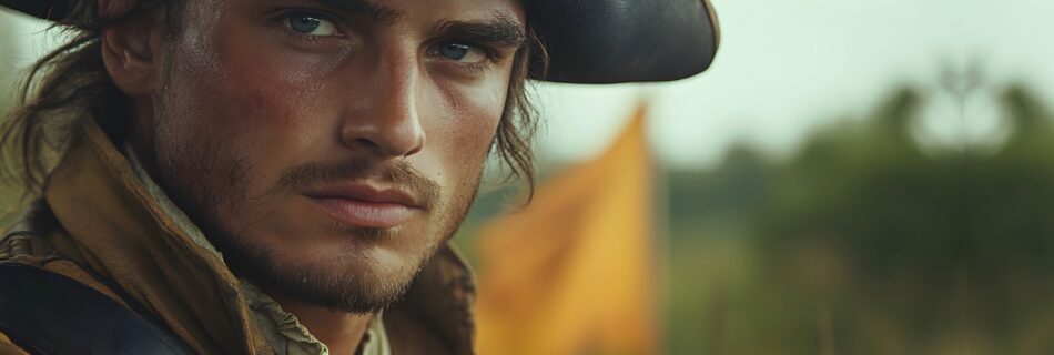 Handsome man looking into camera, That Damned Thing audio narration by Paul Cram