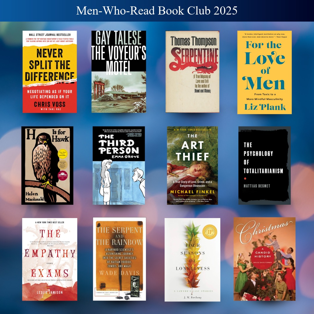 Men-Who-Read 2025 Book List