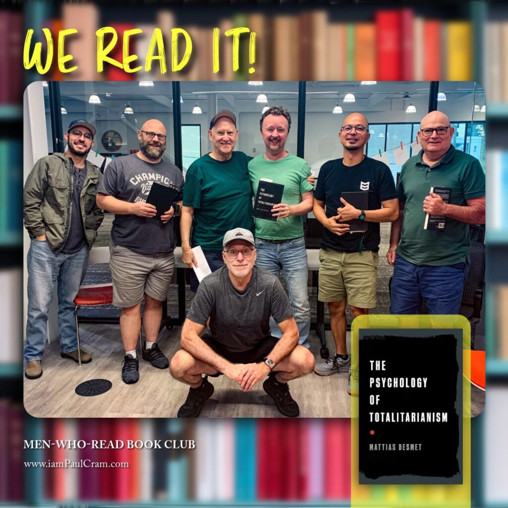 Men Who Read book club 2025